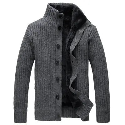 Sweater Men Coats Winter Warm Shirt Thick Jacket - Honesty Sales
