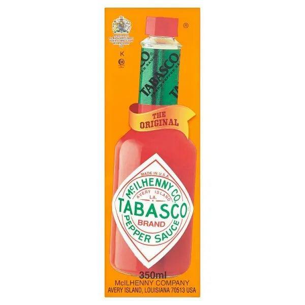 Tabasco Classic Pepper Sauce 350ml Hot Sauce - Honesty Sales Image principale du produit
