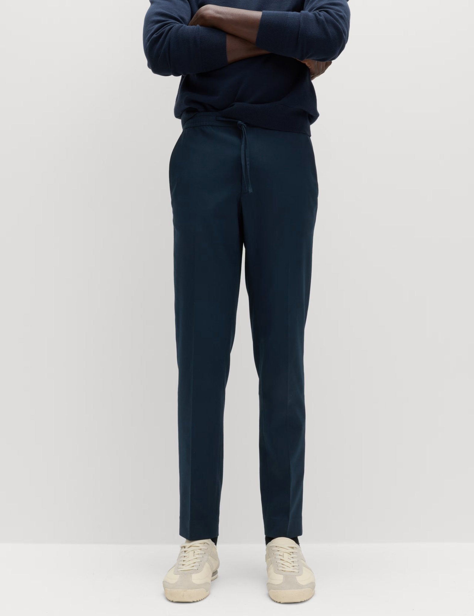 Tapered Fit Elasticated Trousers - Honesty Sales