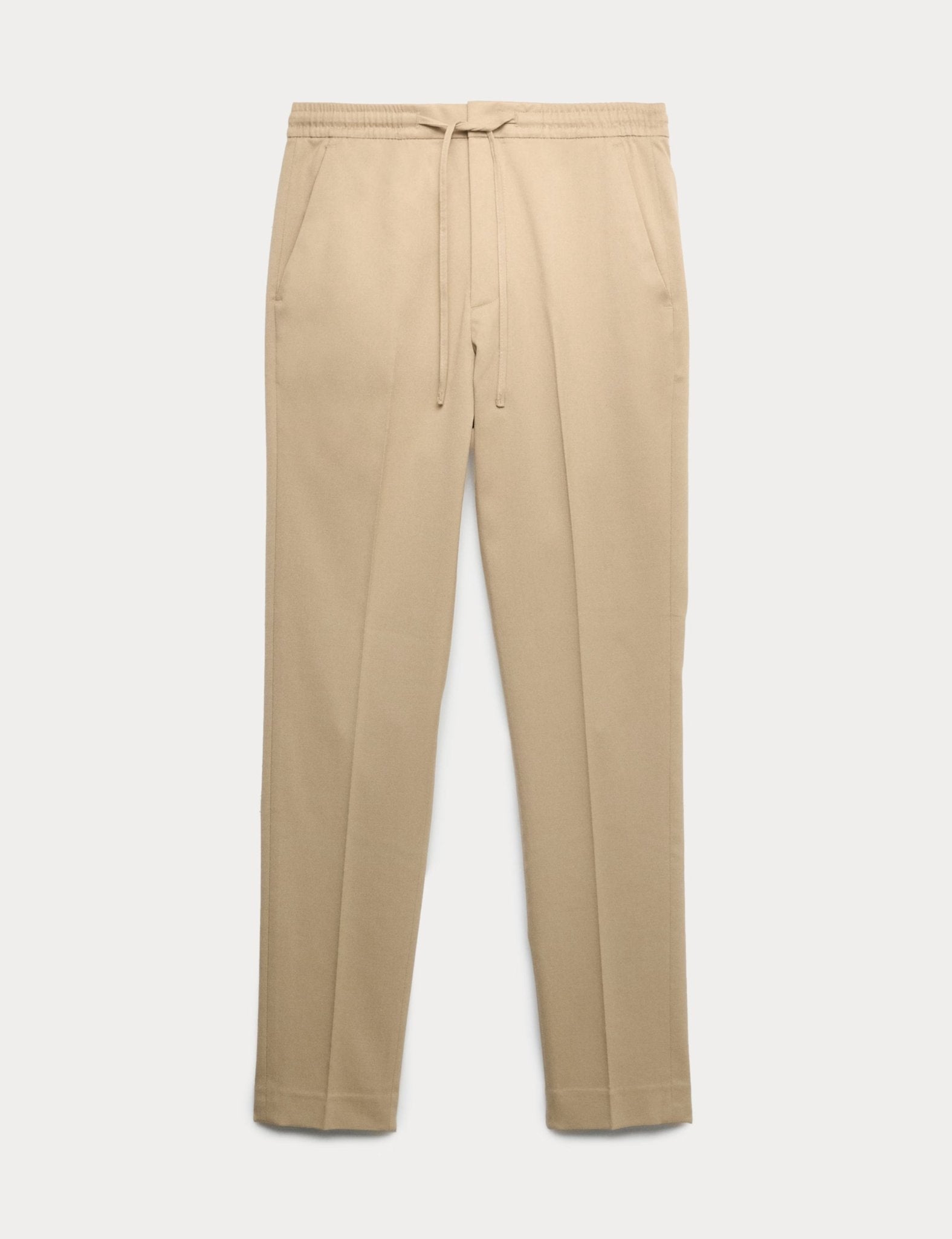Tapered Fit Elasticated Trousers - Honesty Sales