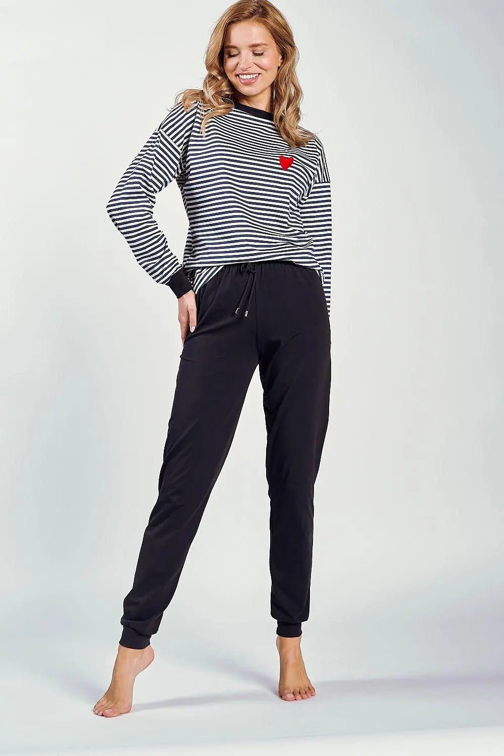 Taro long-sleeved blouse and pants womens pajamas - Honesty Sales