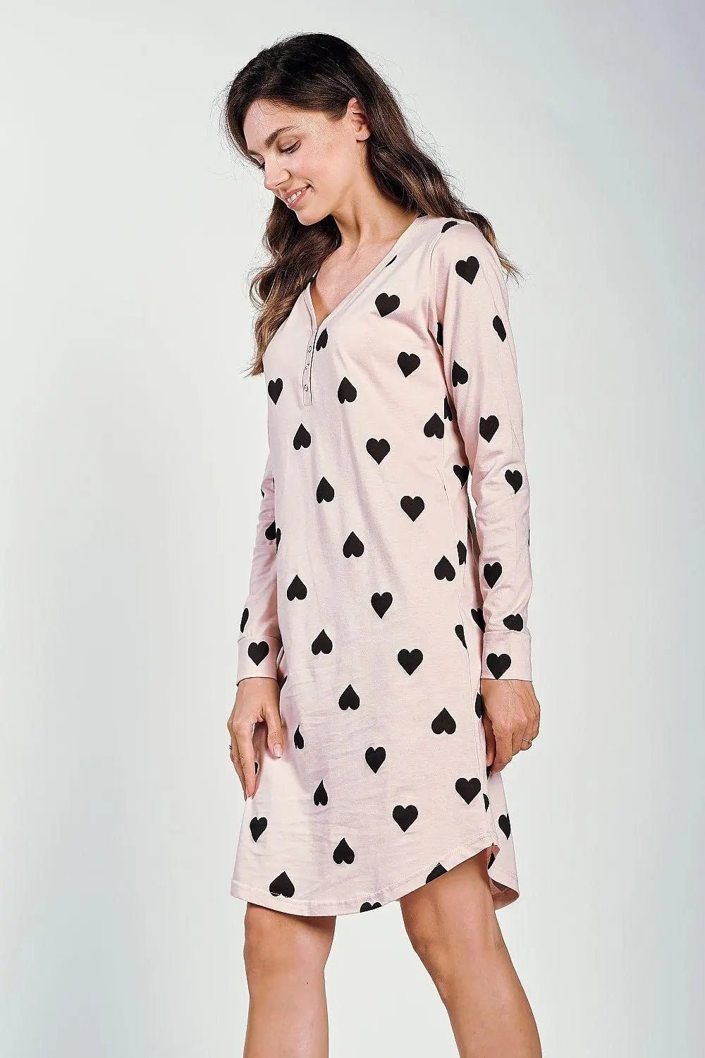 Taro V neckline and loose nightgown - Honesty Sales