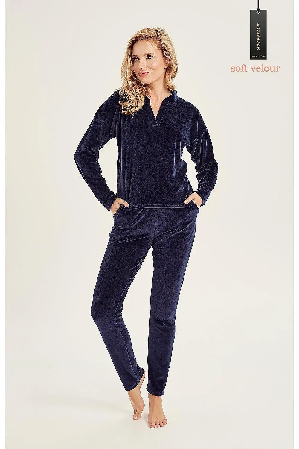 Taro warm velour womens tracksuit - Honesty Sales