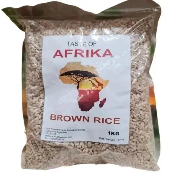 Taste of Africa Brown Rice recipe is a “healthier” - Honesty Sales Image principale du produit