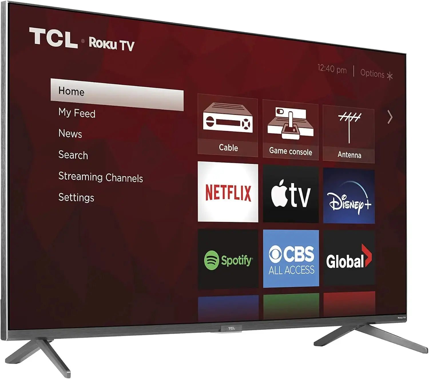 TCL 55 6 - Series 4K UHD Dolby Vision HDR QLED Roku Smart TV - 55R635 - CA - Honesty Sales