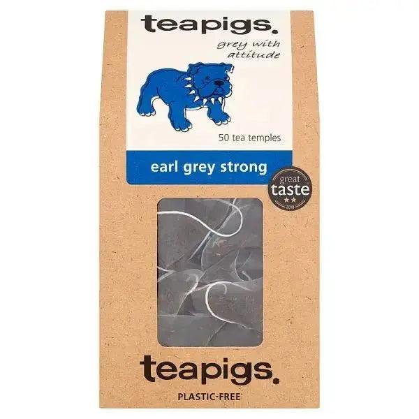 Teapigs Earl Grey Strong Tea Temples 50 x 2.5g (125g) - Honesty Sales