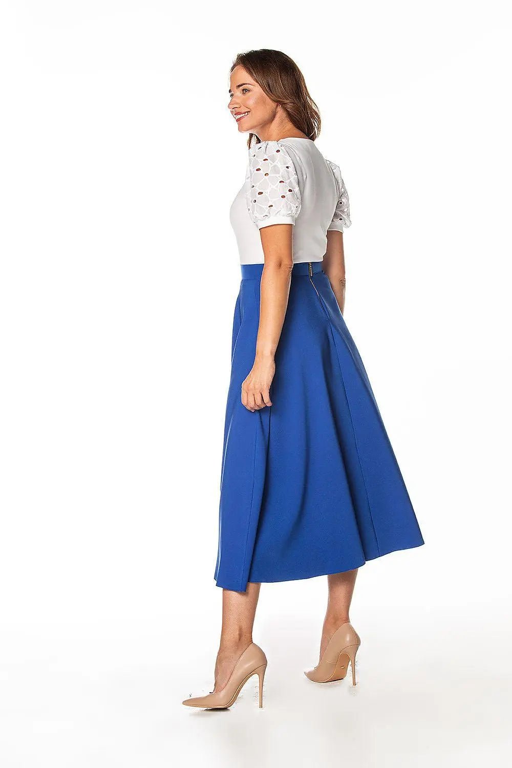 Tessita elegant mid-calf skirt for women - Honesty Sales