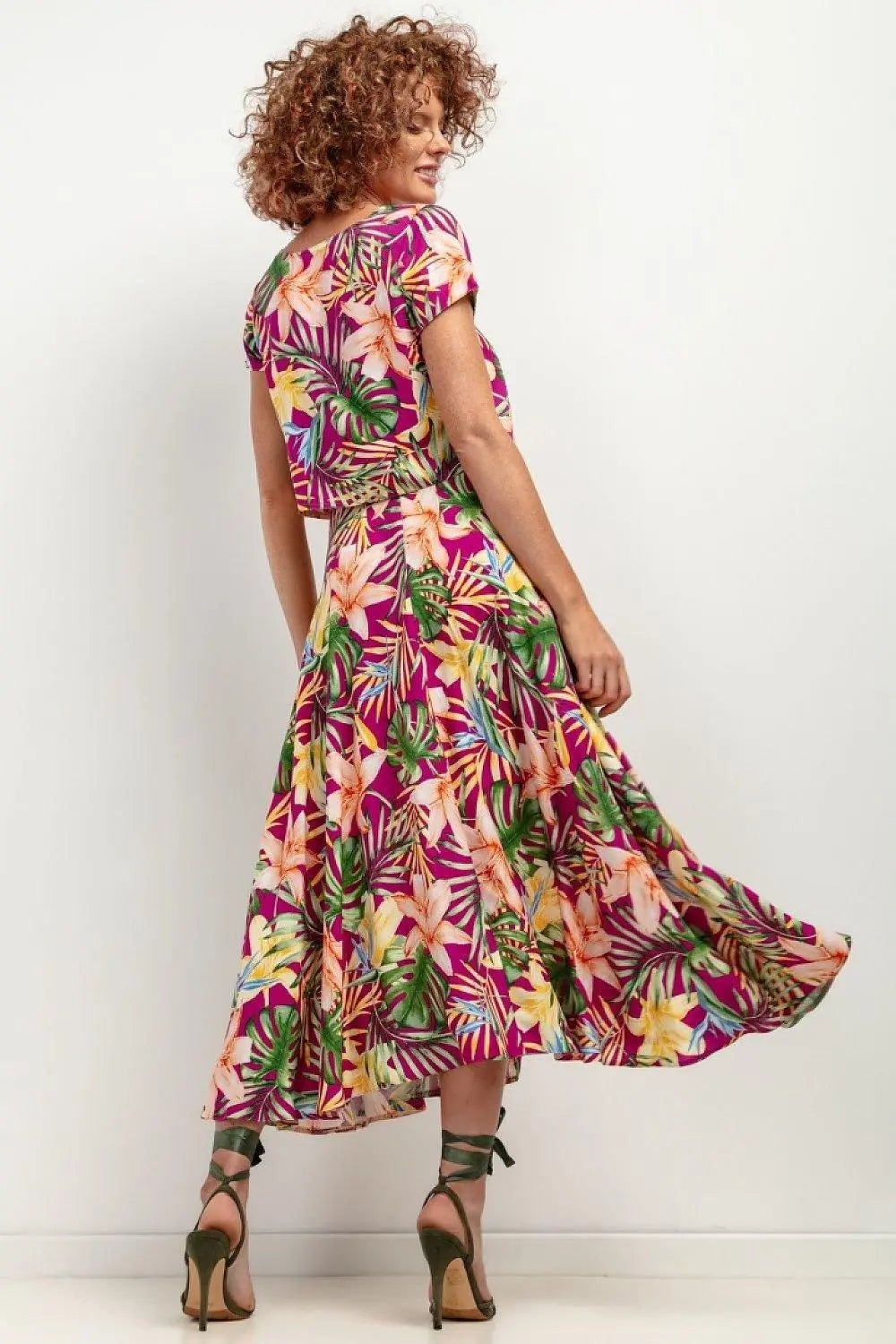 Tessita patterned viscose skirt - Honesty Sales