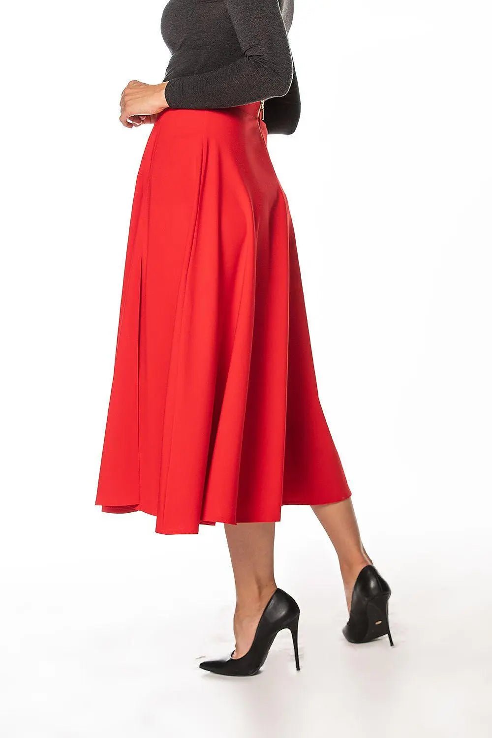 Tessita wonderful elegant mid-calf skirt - Honesty Sales