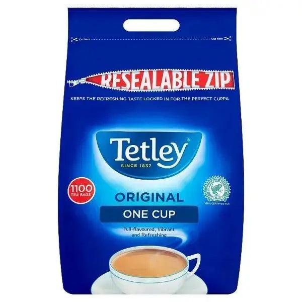 Tetley One Cup Tea Bags x1,100 Black Tea Tetley - Honesty Sales