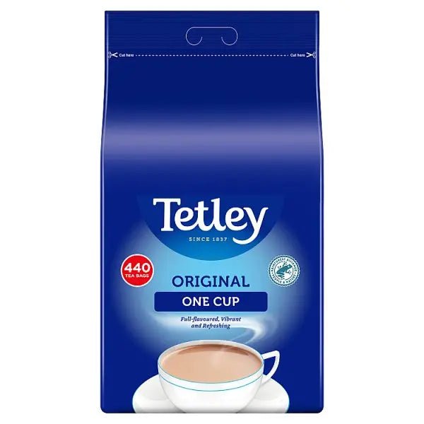 Tetley Original One Cup 440 Tea Bags 0.88kg - Honesty Sales