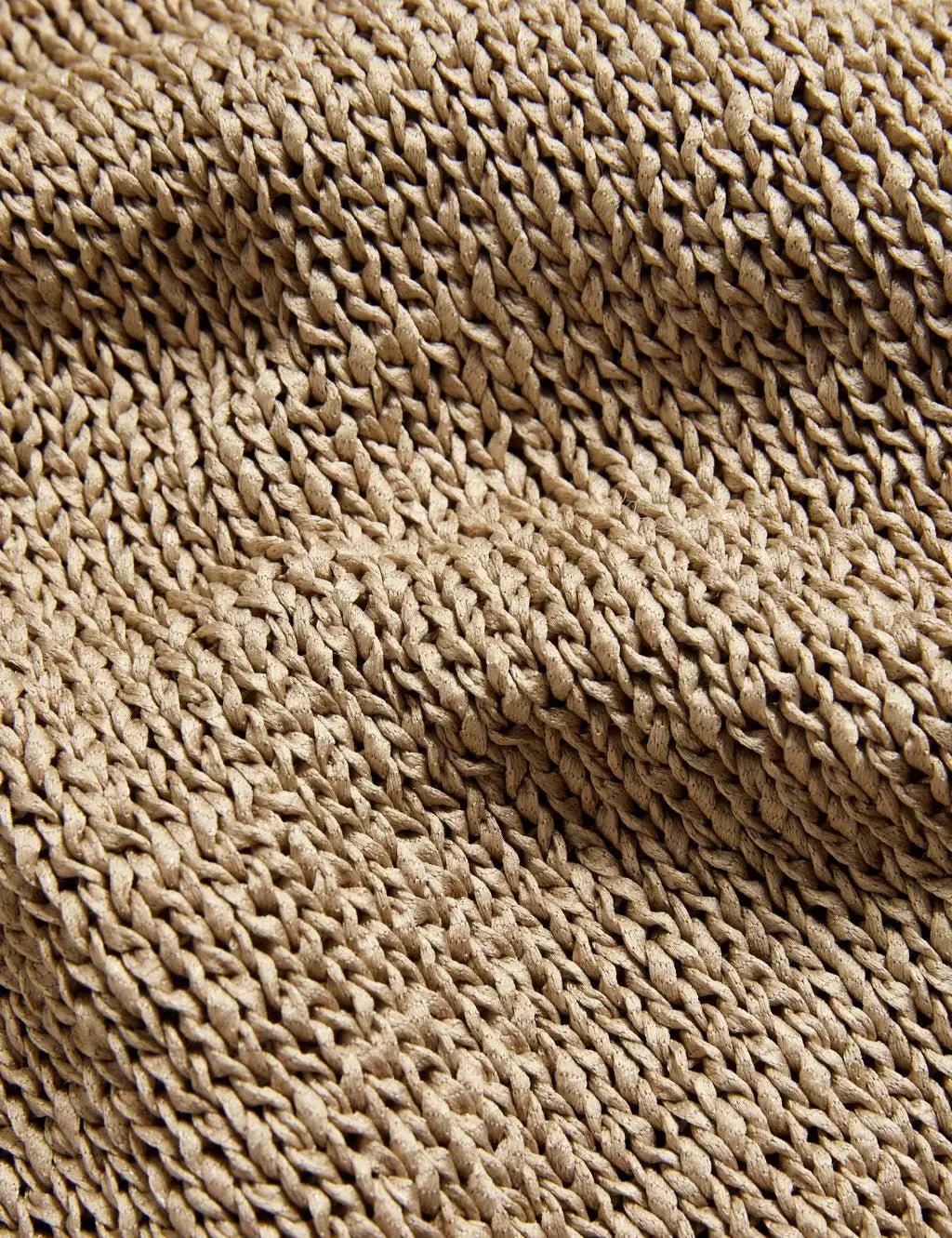 Textured Crew Neck Jumper - Honesty Sales