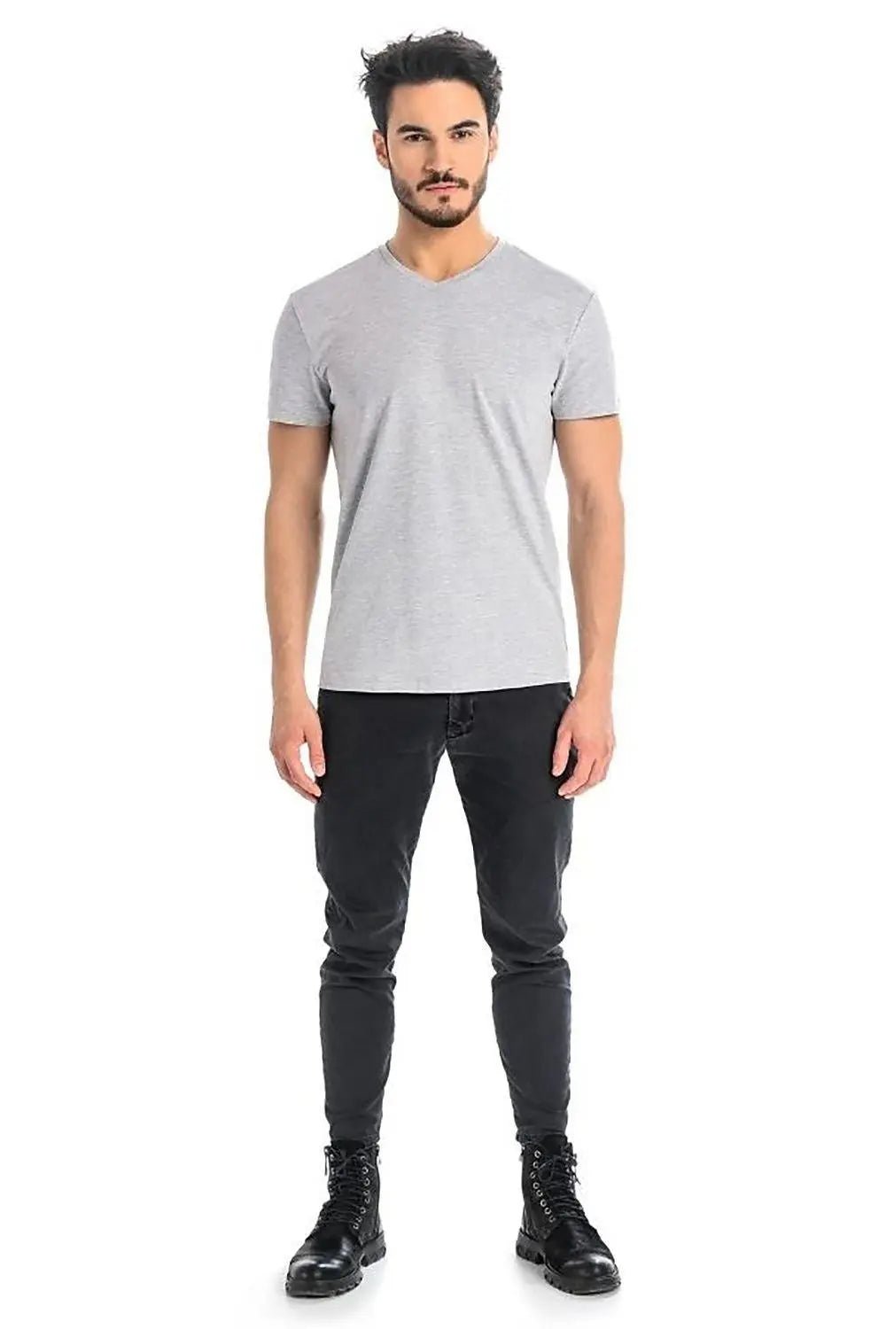Teyli short sleeves white men's t-shirt - Honesty Sales