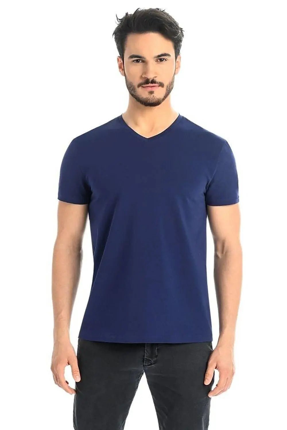 Teyli short sleeves white men's t-shirt - Honesty Sales