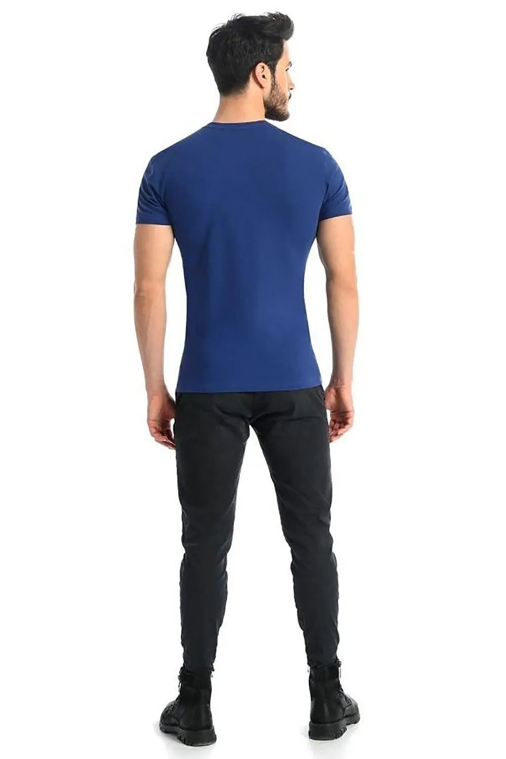 Teyli short sleeves white men's t-shirt - Honesty Sales