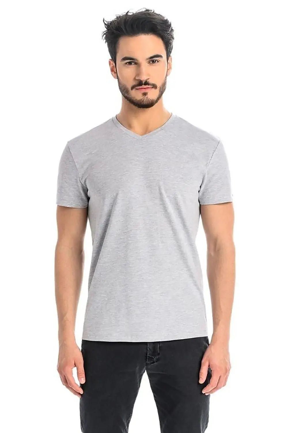 Teyli short sleeves white men's t-shirt - Honesty Sales
