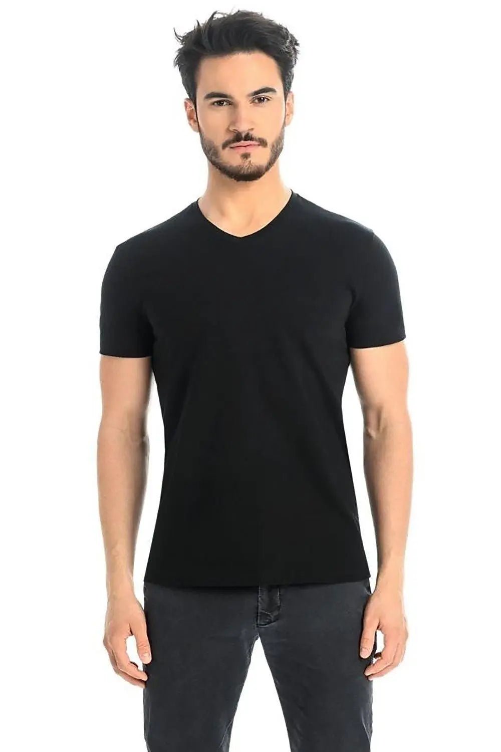 Teyli short sleeves white men's t-shirt - Honesty Sales