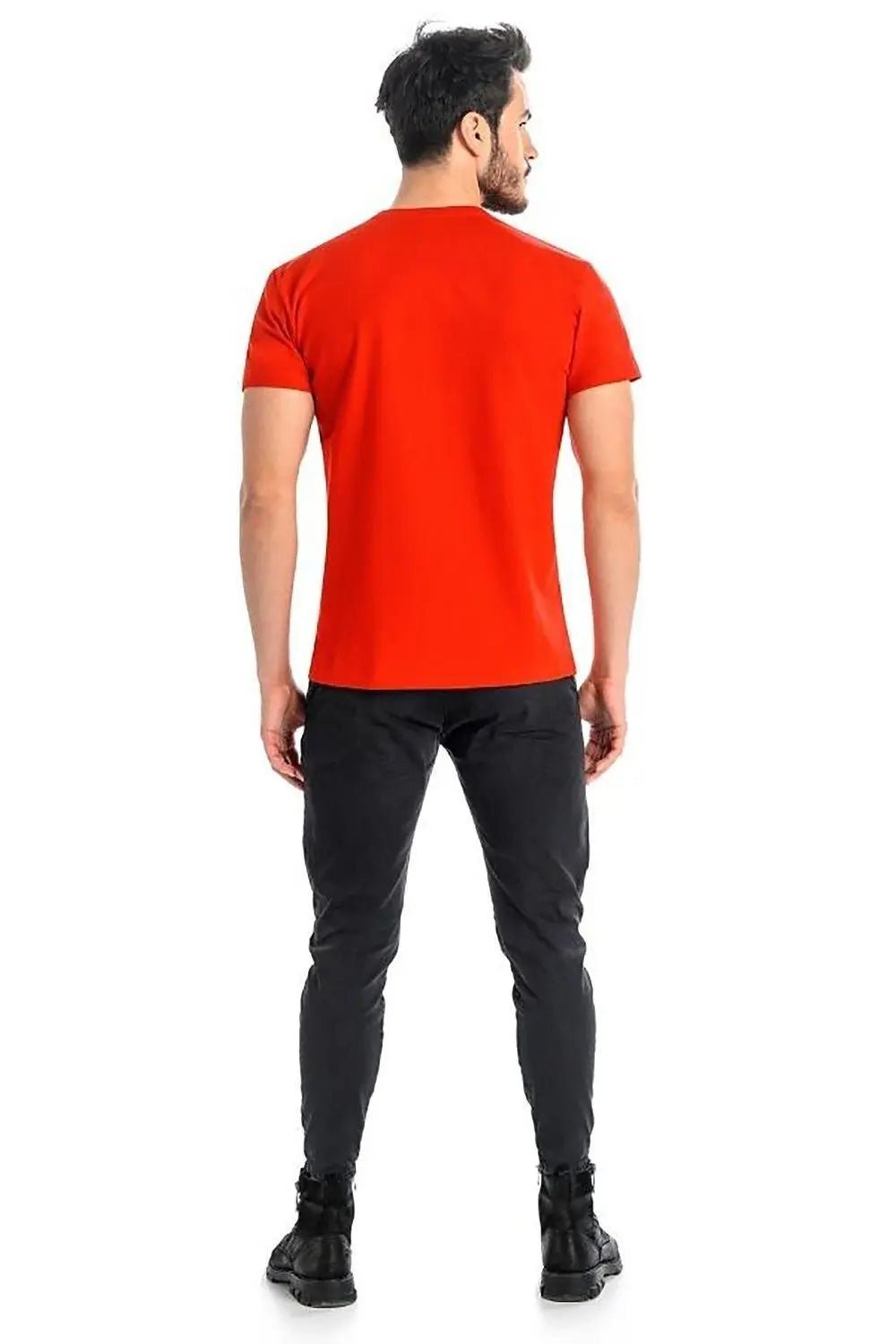 Teyli short sleeves white men's t-shirt - Honesty Sales