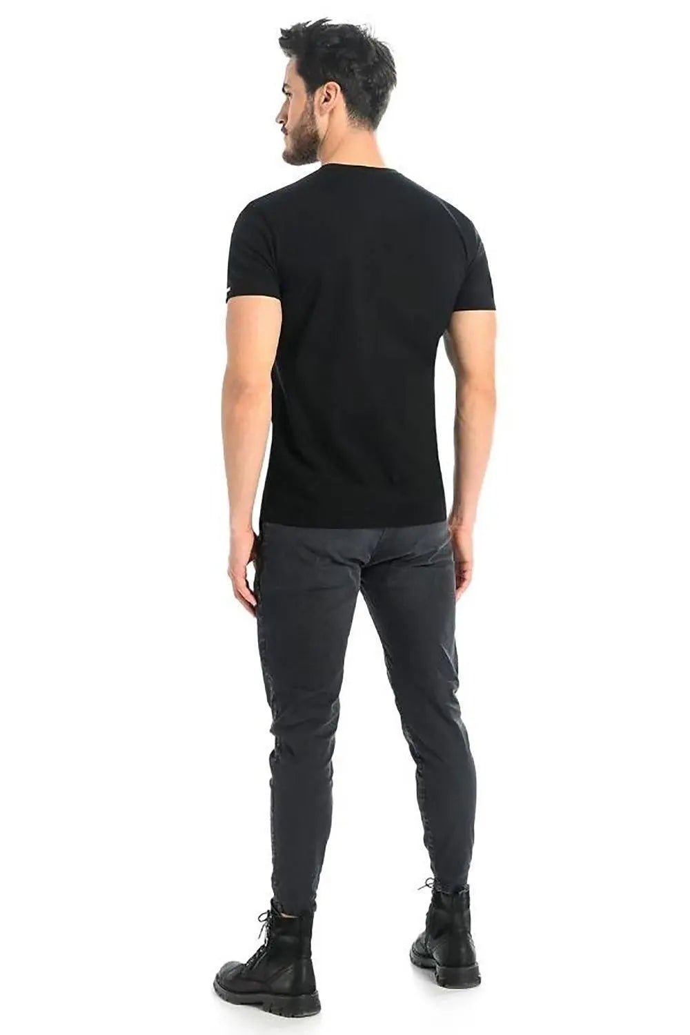 Teyli short sleeves white men's t-shirt - Honesty Sales