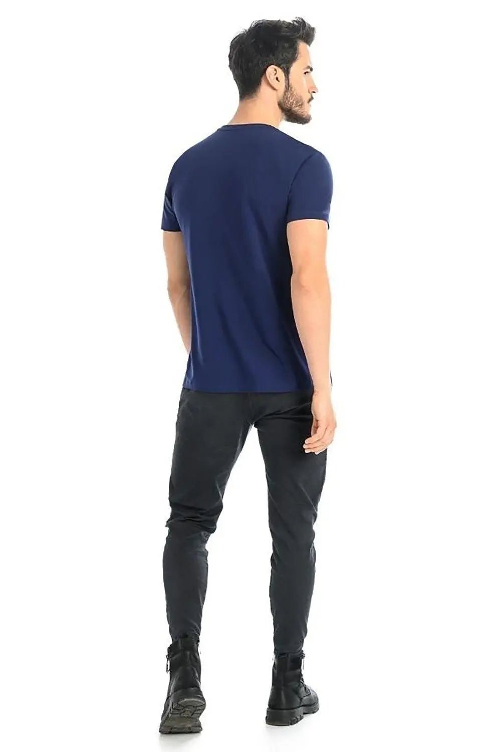 Teyli short sleeves white men's t-shirt - Honesty Sales
