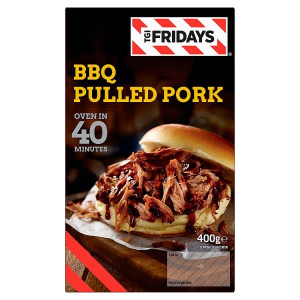 TGI Fridays BBQ Pulled Pork 400g (1 x 400g) - Honesty Sales