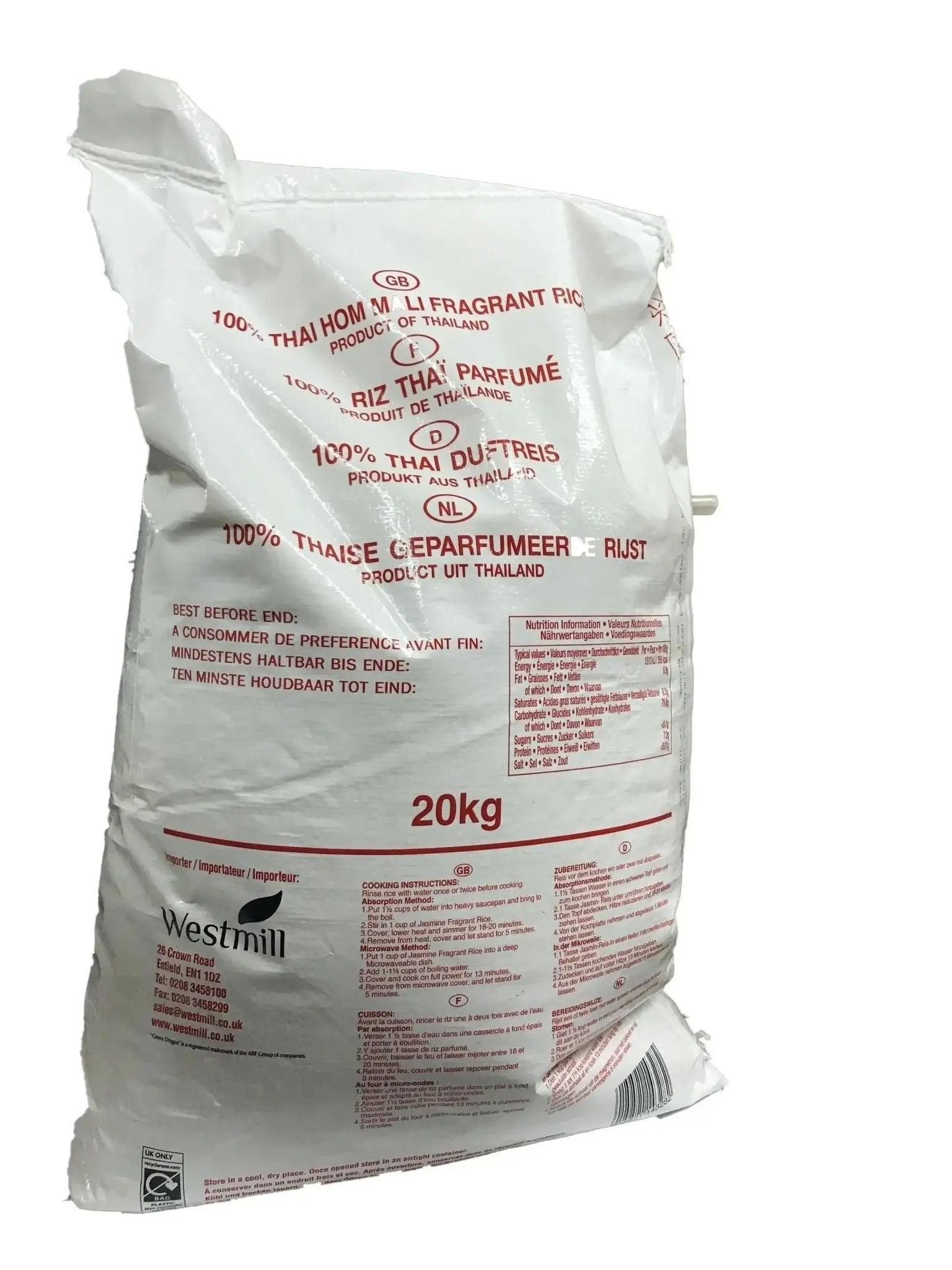 Riz Thai Hom Mah parfumé AAA, 20 kg Image secondaire du produit