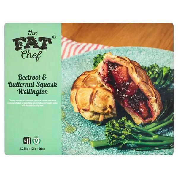 The Fat Chef Beetroot & Butternut Squash Wellington 12 x 190g (2.28kg) - Honesty Sales Hauptbild