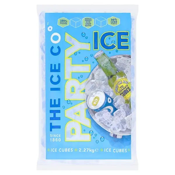 The Ice Co Party Ice Cubes 2.27kg - Honesty Sales