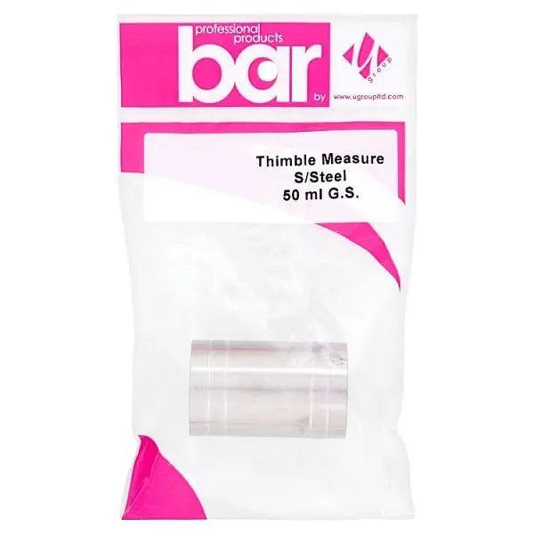 Thimble Measure S/Steel 50ml G.S - Honesty Sales