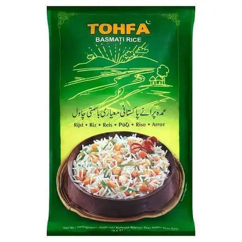 Tohfa Basmati Rice 20kg A gift from Mother Nature - Honesty Sales U.K