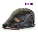 Top Level Leather Newsboy Planas Duckbill Visor Cap - Honesty Sales