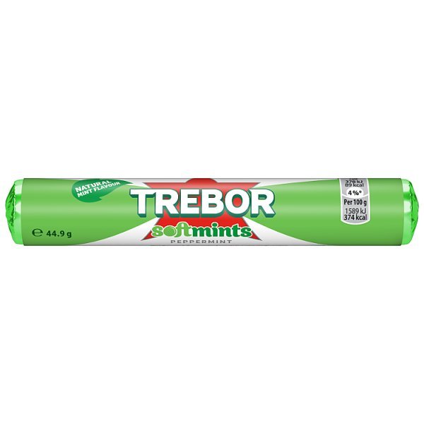 Trebor Softmints Peppermint Mints 44.9g (40 x 44.9g) - Honesty Sales