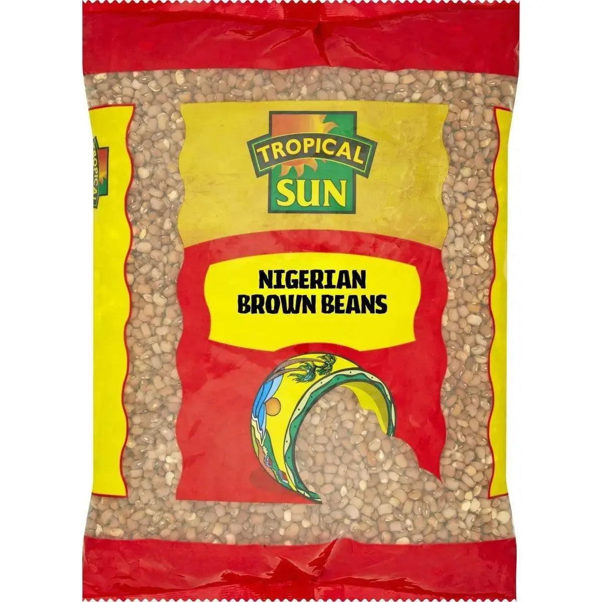 Tropical Sun Nigerian Brown Beans - Honesty Sales Main image