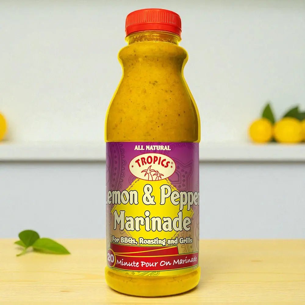 Tropics Lemon & Pepper Marinade 6 x 500ml - Honesty Sales