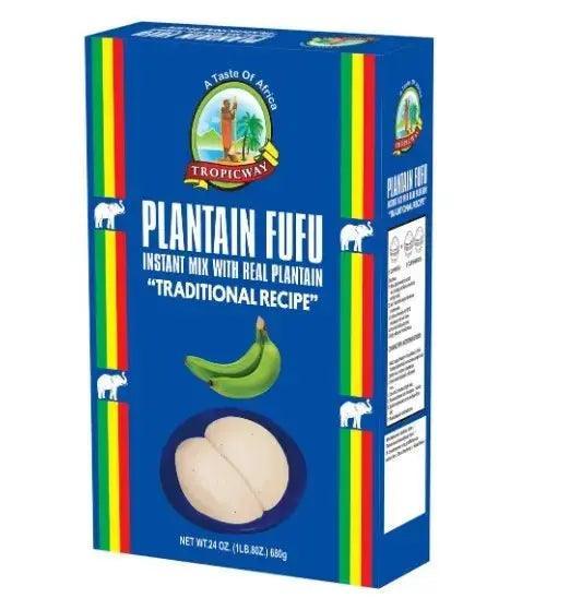 Tropicway Plantain Fufu 681g (24 Pcs in a Case) - Honesty Sales Image principale du produit