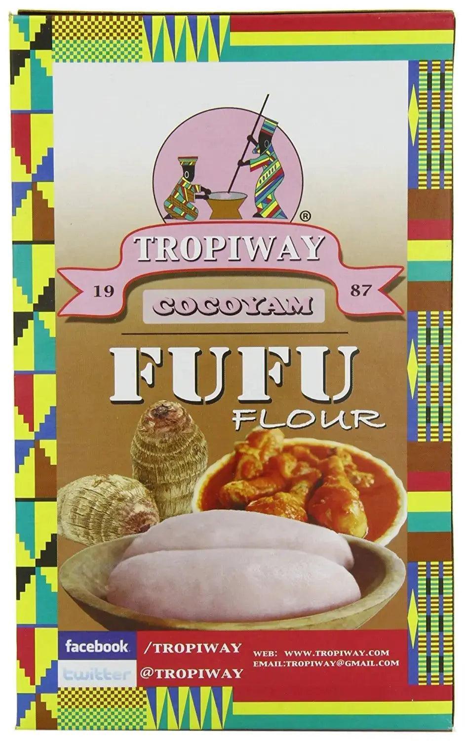 Tropiway Cocoyam Fufu Flour 680g - Honesty Sales