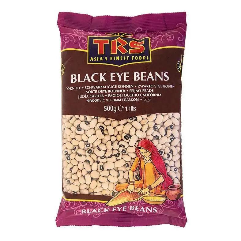 TRS Black Eyed Beans a Natural Source of Protein (500g) - Honesty Sales