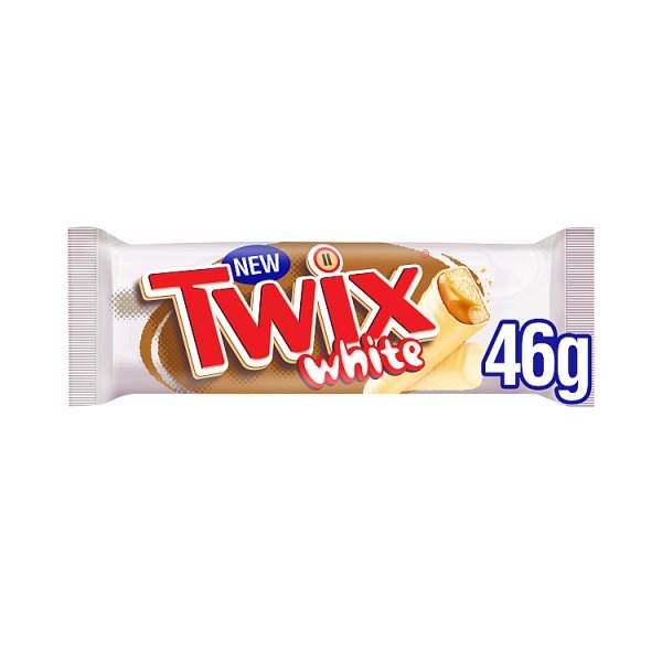 Twix White Chocolate Bar 46g (30 x 46g) - Honesty Sales