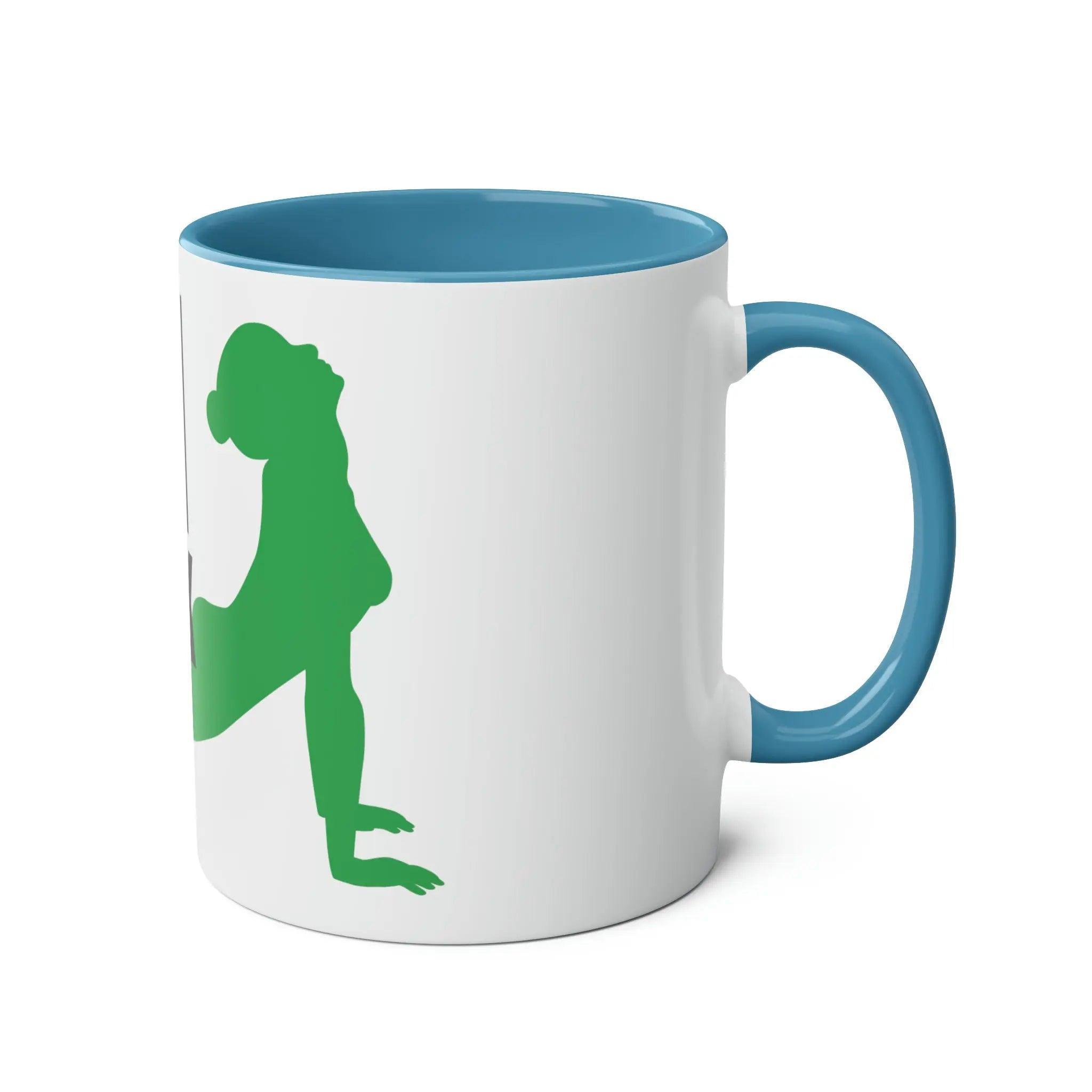 Two-Tone Coffee Mugs, 11oz - I don't break. - Honesty Sales