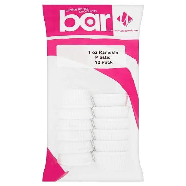 U Group Bar Professional Products 1oz Ramekin Plastic 12 Pack - Honesty Sales