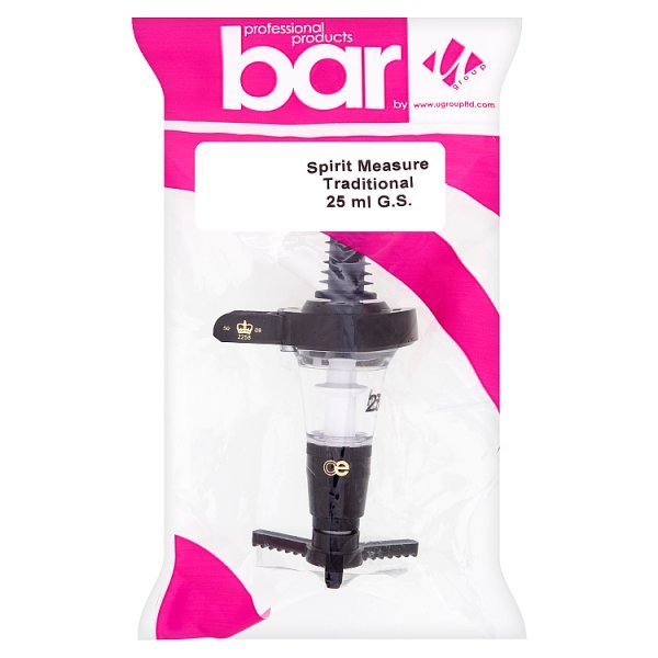 U Group Bar Professional Products Spirit Measure Traditional 25ml G.S. - Honesty Sales