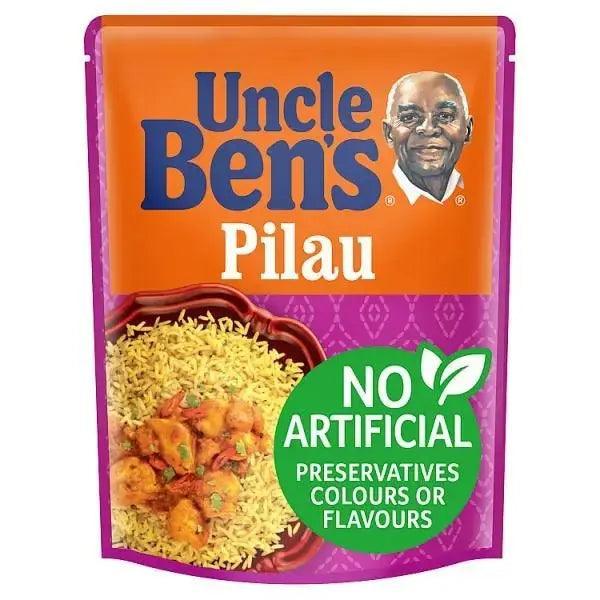 Uncle Bens Pilau Microwave Rice 250g (Case of 6) - Honesty Sales