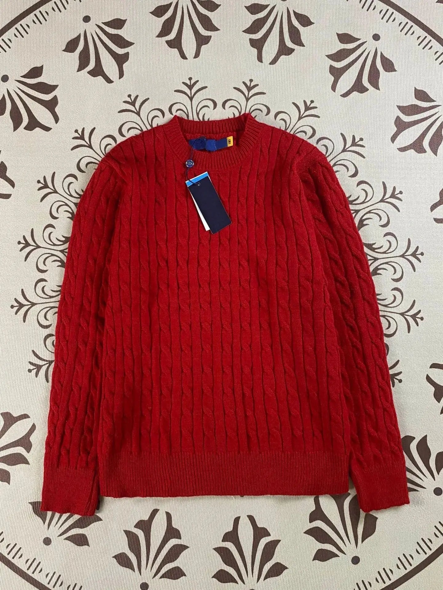 Unisex Button - Up Knit Sweater – Stand Collar Long Sleeve - Honesty Sales