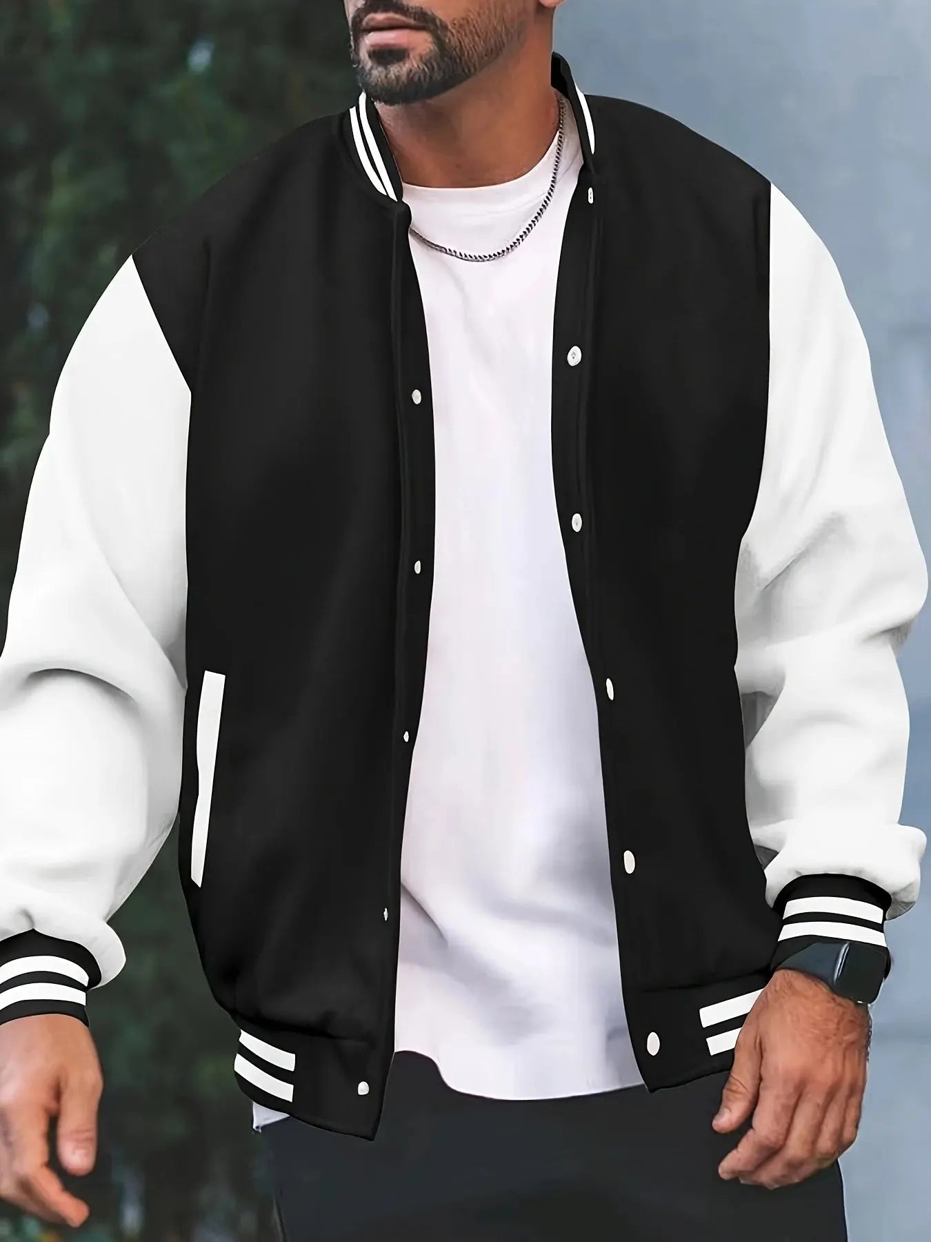 Unisex Streetwear Baseball Jacket – Autumn/Winter Multi - Color - Honesty Sales