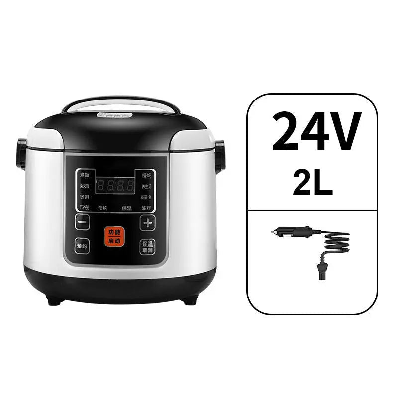 Vehicle - mounted Rice Cooker 12V24V Volt With Small Car And Large Truck - Honesty Sales