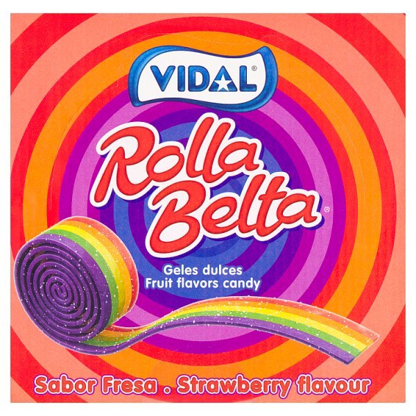 Vidal Rolla Belta Strawberry 24 Pack (24 x 20g) - Honesty Sales
