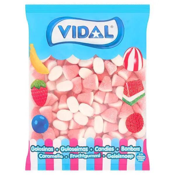 Vidal Strawberry & Cream Drops Candies - Honesty Sales