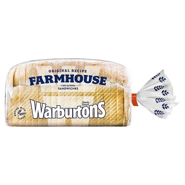 Warburtons Farmhouse Soft Bread 800g - Honesty Sales