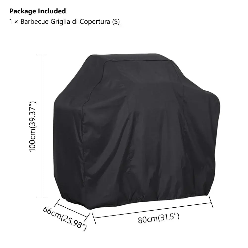 Waterproof BBQ Grill Cover – Anti - Dust, Rain & UV Protection for Gas, Electric & Charcoal Barbecues – Outdoor Garden BBQ Accessory - Honesty Sales
