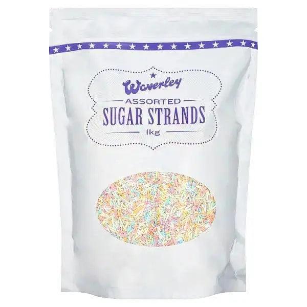 Waverley Assorted Sugar Strands 1kg - Honesty Sales